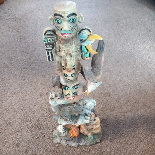 Native american totem pole - totem,
