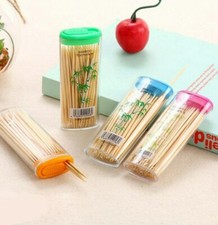 New Bamboo Stick Tooth Picks Dental Floss Dental Care Oral Hygiene ToothPicks  