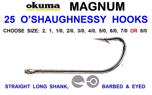 Okuma shaughnessy hooks - o'shaughnessy,