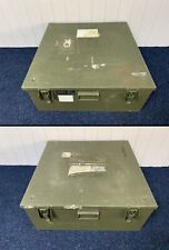 Aircraft Green Aluminium Metal Shipping And Storage Crate Box (65 x 60 x 26 cm)