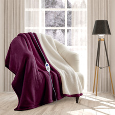 Heated Electric Throw Blanket