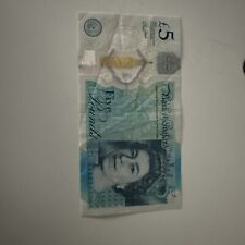 AK47 £5 Note Genuine Banknote GBP Five Pound Note RARE Serial Num AK47  178259