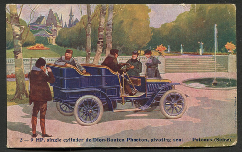 Advertising postcard puteaux - postcard,