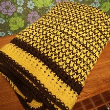 Vintage Retro Brown Mustard