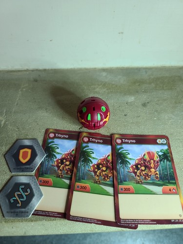 Bakugan pyrus trhyno complete - bakugan,