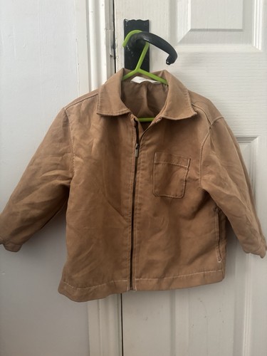 Brown faux suede kids - brown,