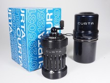 Curta Calculator 1953 Type 1 all metal  w/can, box, 3 manuals, NEAR MINT ST