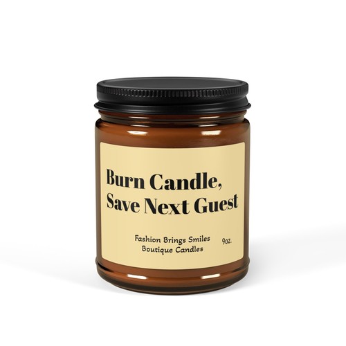 Burn candle save - burn, guest
