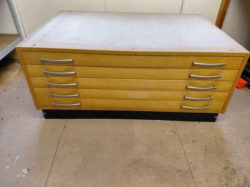 Drawer plan chest with - 5,