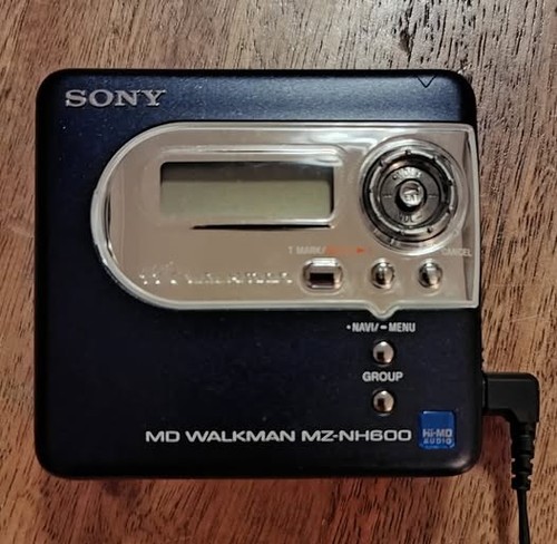 Sony netmd minidisc - hi-md,