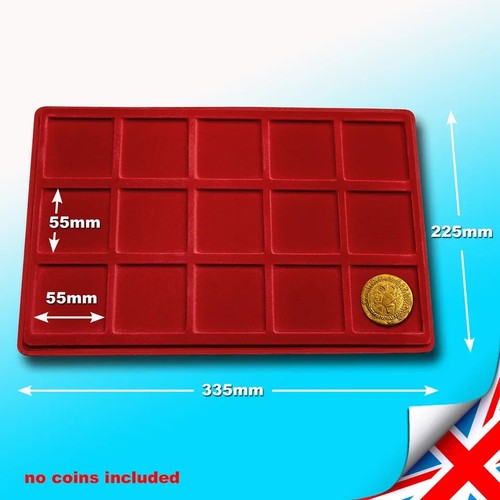 Red coin tray for - for, or