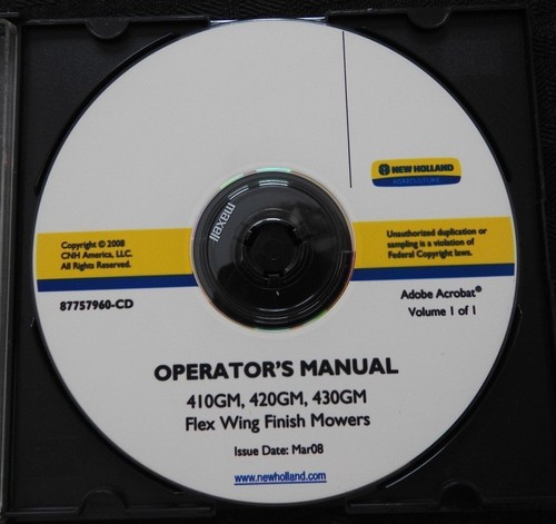 Genuine new holland 410gm - holland,