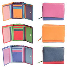 Small Compact Leather Tri Fold