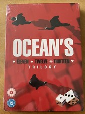 Ocean's Trilogy Eleven, Twelve, Thirteen DVD Set. New & Sealed