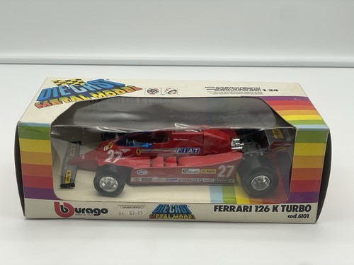 Burago scale ferrari 126k - 1:24,