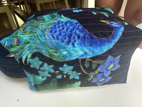 Peacock dop bag - peacock,
