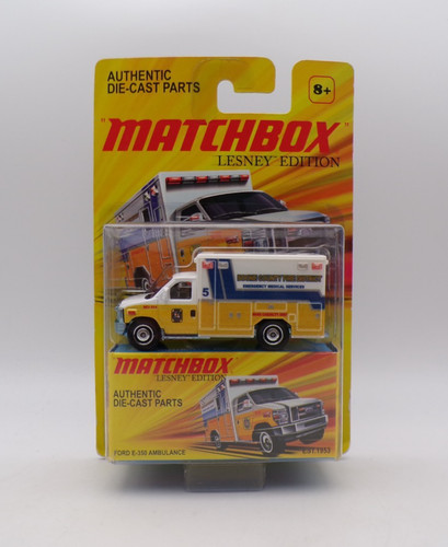 Matchbox ford 350 ambulance - matchbox,
