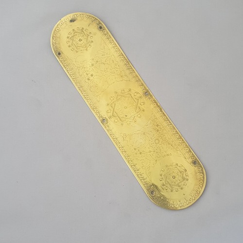 Georgian oval finger plates - georgian,