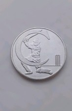 Alphabet 10p C (Cricket) 2018.