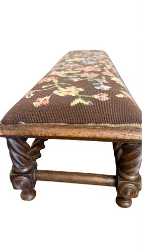 Victorian oak upholstered - oak,