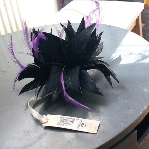 Kaliko feather fascinator - kaliko,