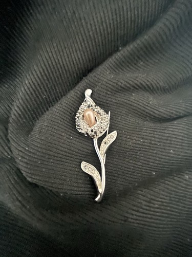 Vintage marcasite pearl - vintage,
