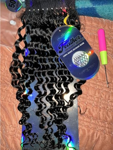 Human crochet hair 16inch - human,