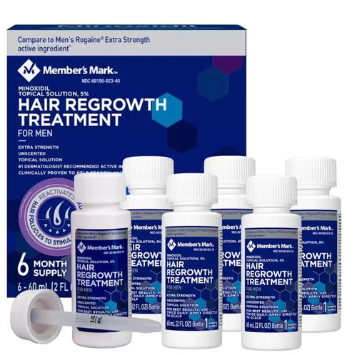 Month supply minoxidil - 6,