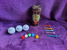 Golf Balls Tees & Markers Harrods Golf Shop New In Tin Unused