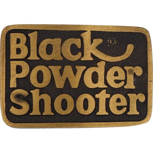 Brass black powder flintlock - black,