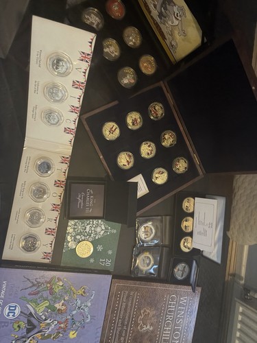 Large coin collection