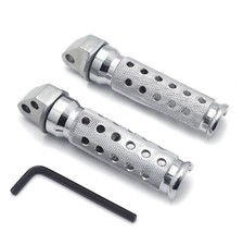Chrome Rear Foot Pegs For
