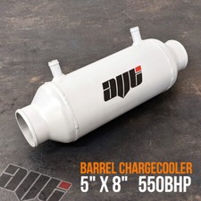AVT 5 x 8" Barrel Chargecooler / Water / Liquid to Air Turbo Intercooler 550BHP