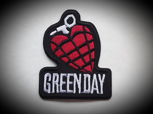 Green day rock band - green, iron