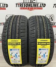 2 X 195 50 15 SONIX 82V 195/50R15 BRAND NEW TYRES M+S