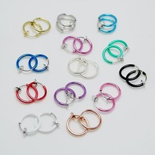 Small clip circle hoop - clip, loop