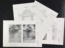 Bocking High Street Essex Doorway Build design architecture drawing plan 1907