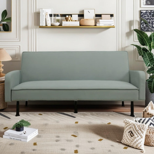 Lake green convertible futon - convertible,