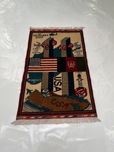 517 handmade rug 11 twin - 9/11,
