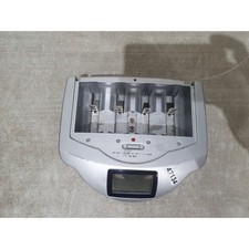 Silver Ni-MH/Ni-Cd/ALK Universal Battery Charger Multi-Voltage Digital Display