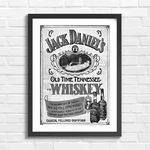 Retro jack daniels whiskey - jack,