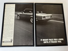 Framed Original E30 BMW Alpina