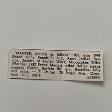 Wanted Medals 1867 1949 Grand
