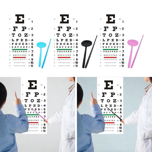 Eye chart for - chart, exam