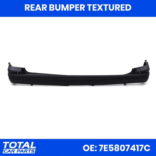 Rear bumper textured - bumper,