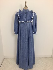 RARE Vintage 70s Laura Ashley dress Dyers & Printers Wales floral smock #V2@NEWT