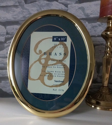 Vintage large oval gold - vintage,