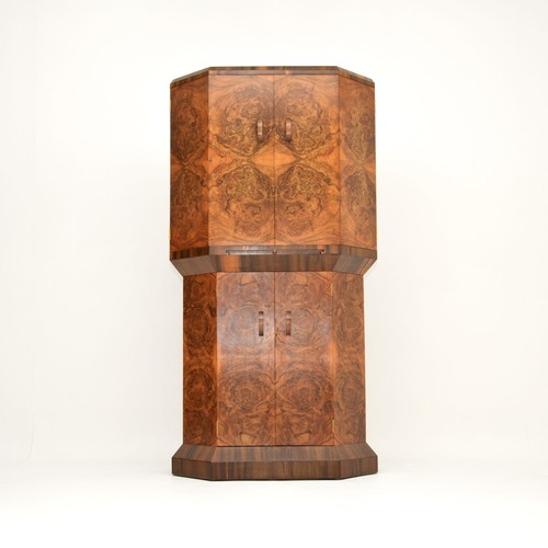 Art deco burr walnut - art,