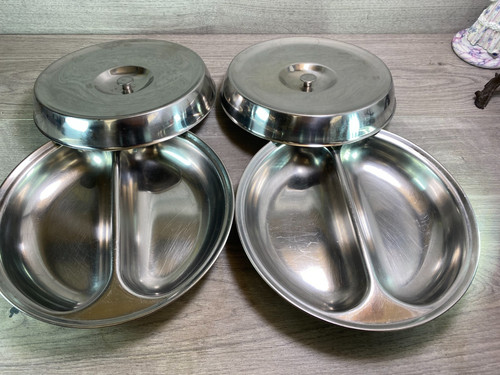 Vintage old hall stainless - 2x,