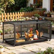 Rabbit hutch indoor outdoor - xl,